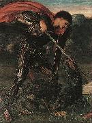 St. George Kills the Dragon Burne-Jones, Sir Edward Coley